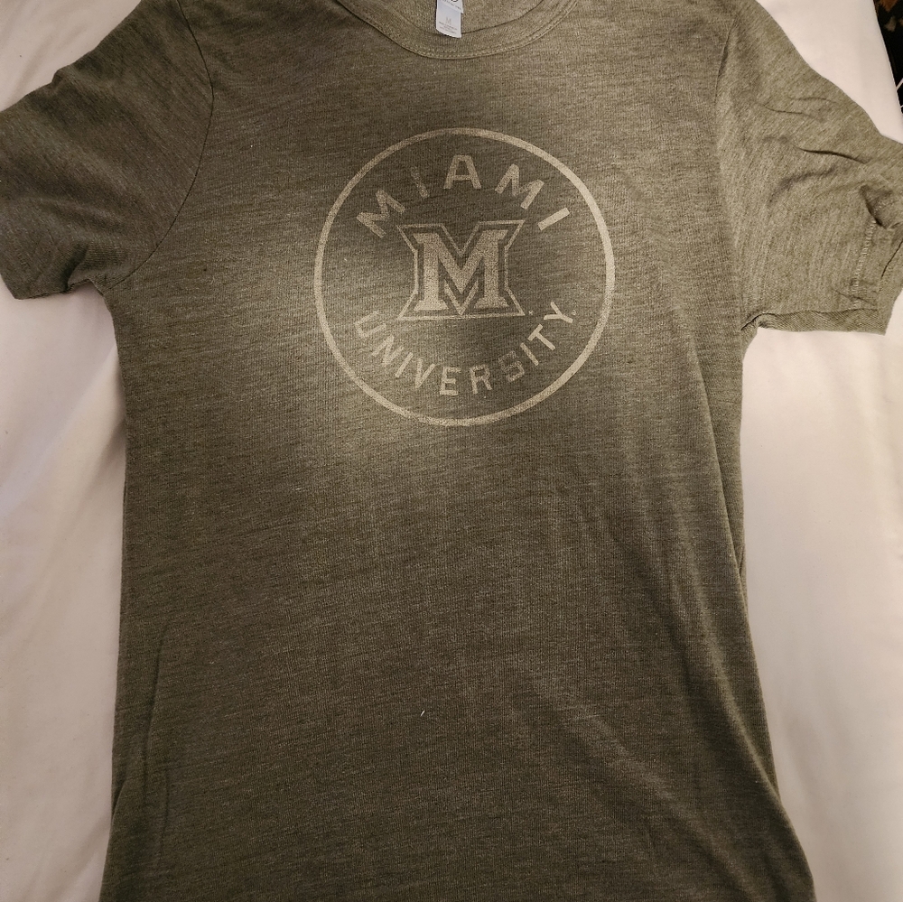 Miami, Ohio college tshirt